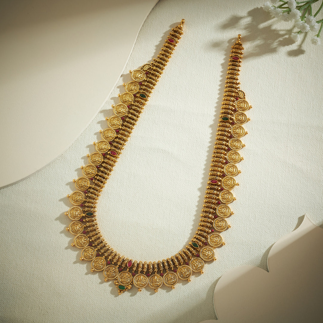 Hemavalli Temple Necklace