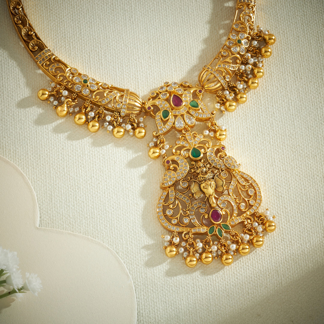 Ganesha Temple Necklace