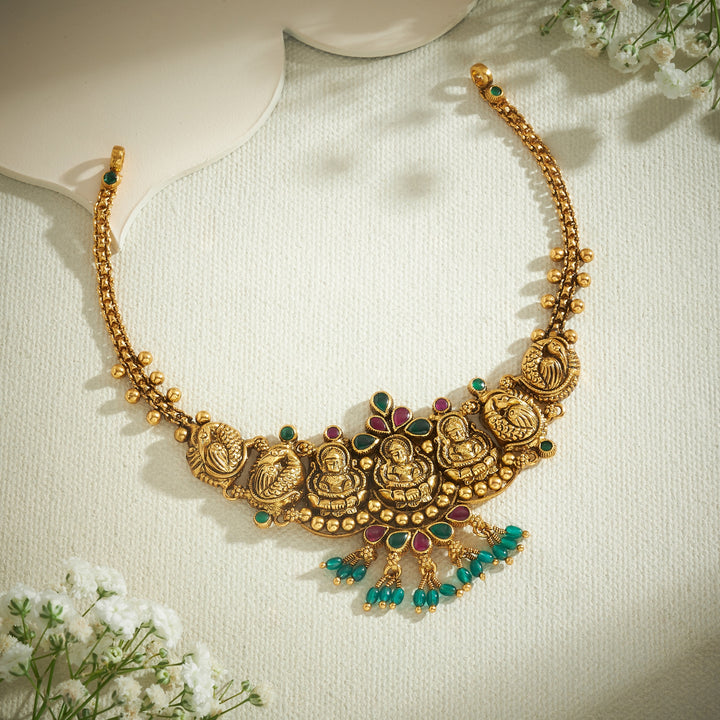 Vrittangi Temple Necklace