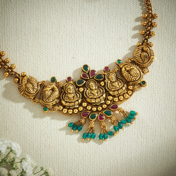 Vrittangi Temple Necklace
