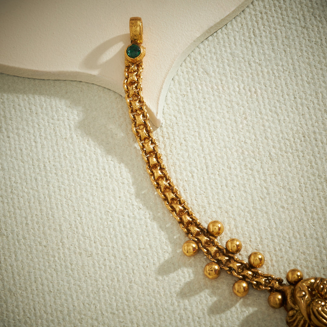 Vrittangi Temple Necklace