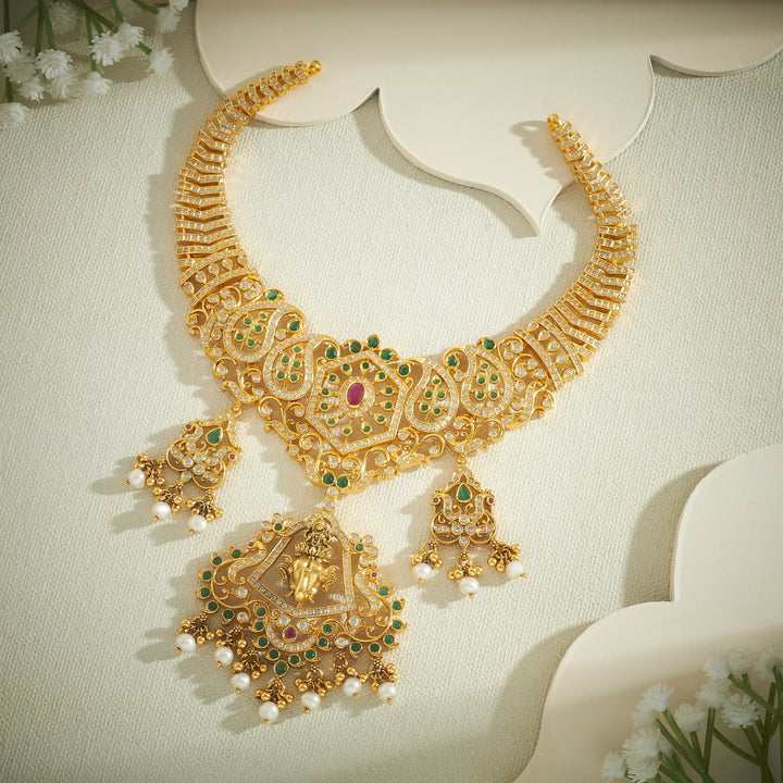 Vishnupatni Temple Necklace
