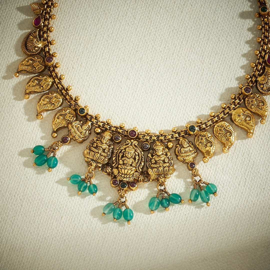 Indirakshi Temple Necklace