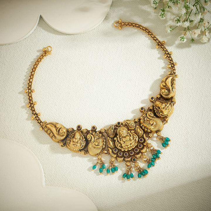 Suvrinda Temple Necklace