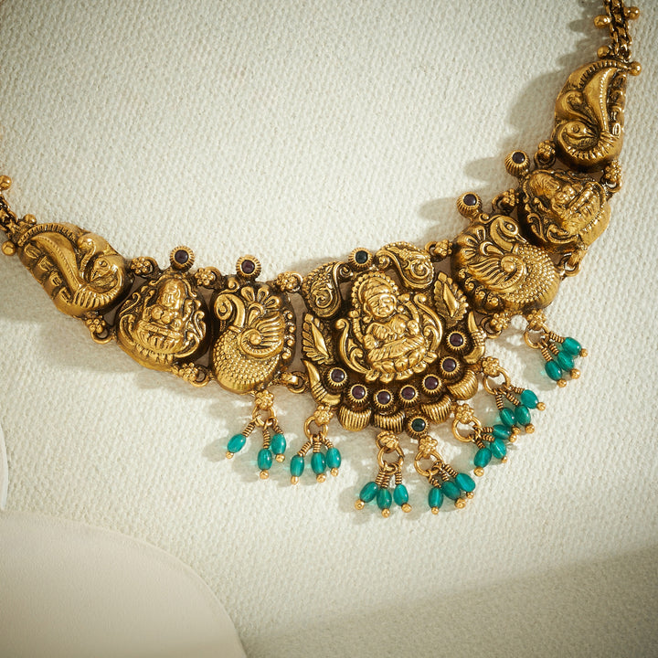 Suvrinda Temple Necklace