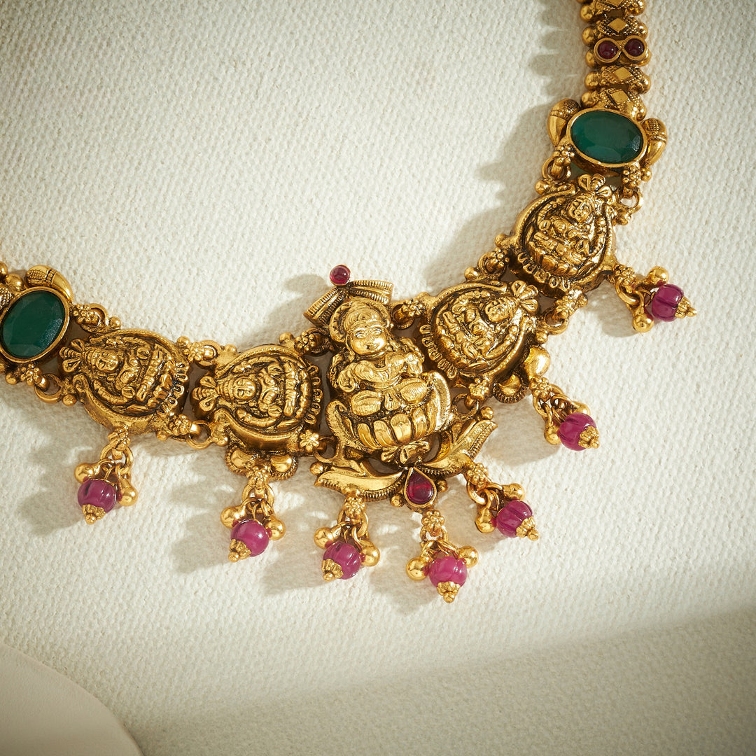 Suvalli Temple Necklace