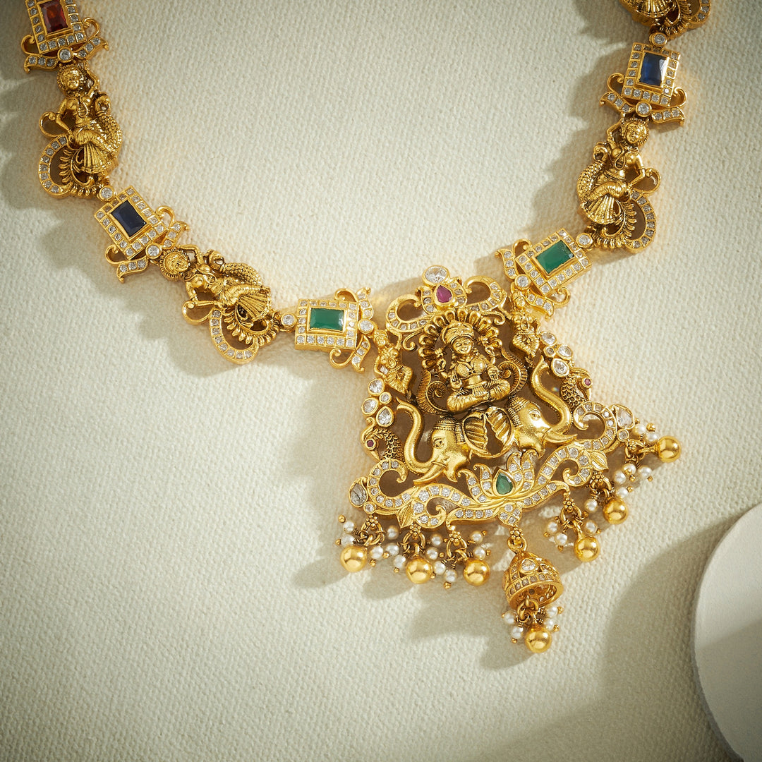 Saurabhi Temple Necklace