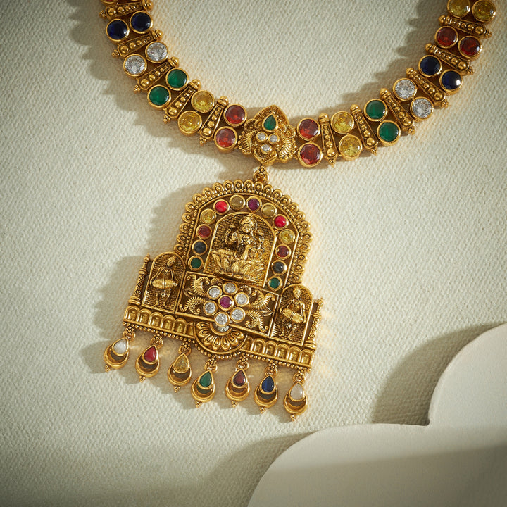 Padmasundari Temple Necklace