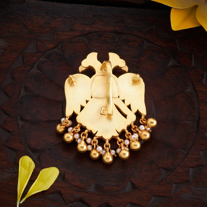 Dwi-Mukha Kundan Pendant