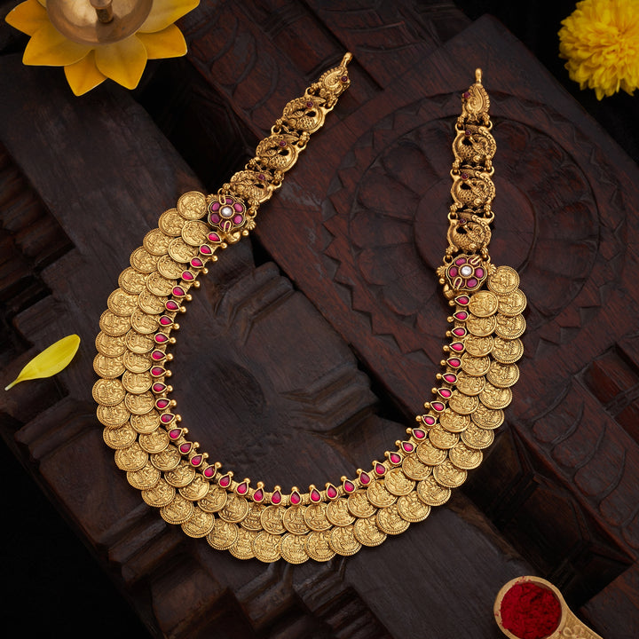 Divine Lakshmi Coin Necklace