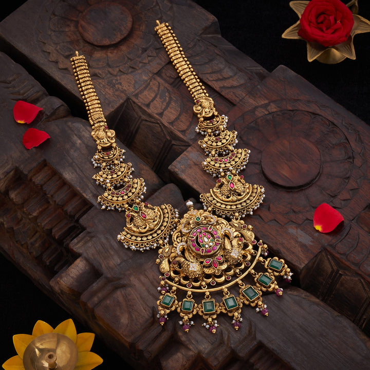 Mayuravalli  Nakshi Necklace
