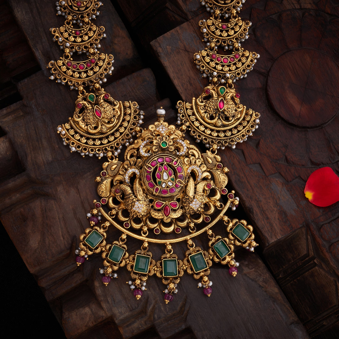 Mayuravalli  Nakshi Necklace