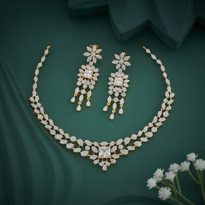 Queenie CZ Necklace Set