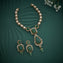 Carved-Emerald Victorian Necklace Set