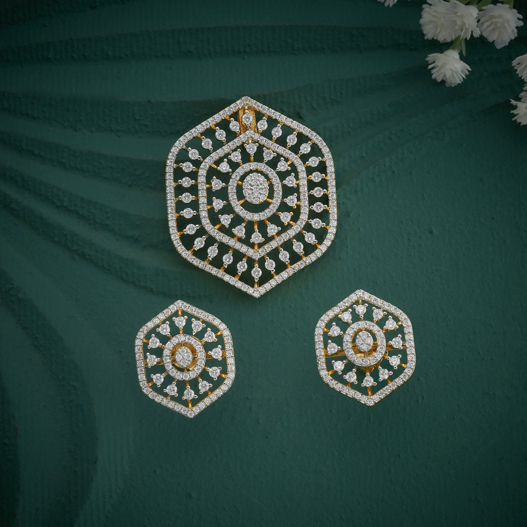 CZ Delight Pendant Set