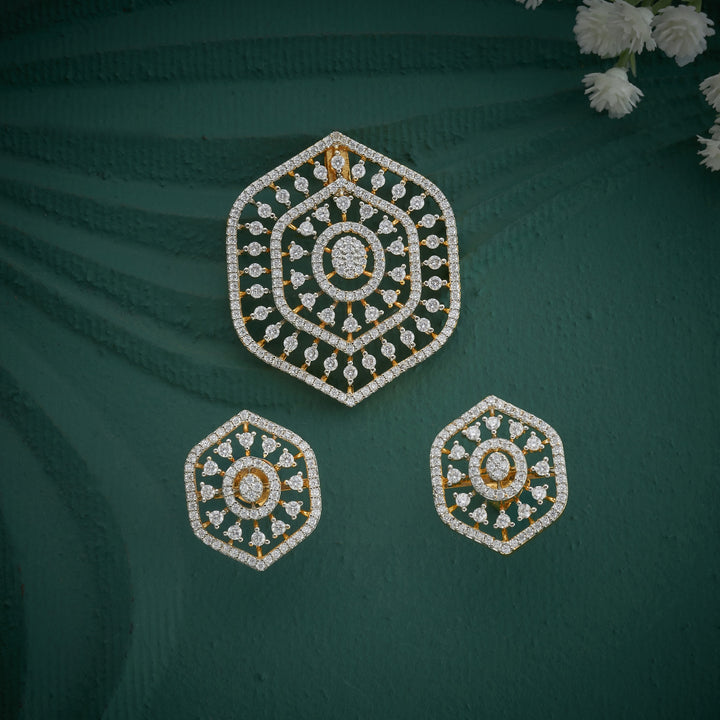 CZ Delight Pendant Set