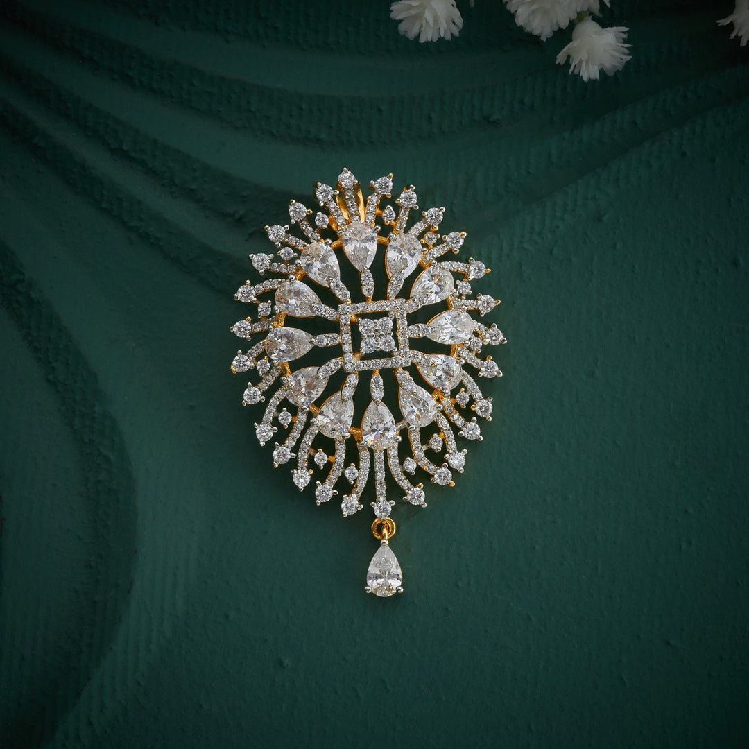 Radiant CZ  Pendant Set