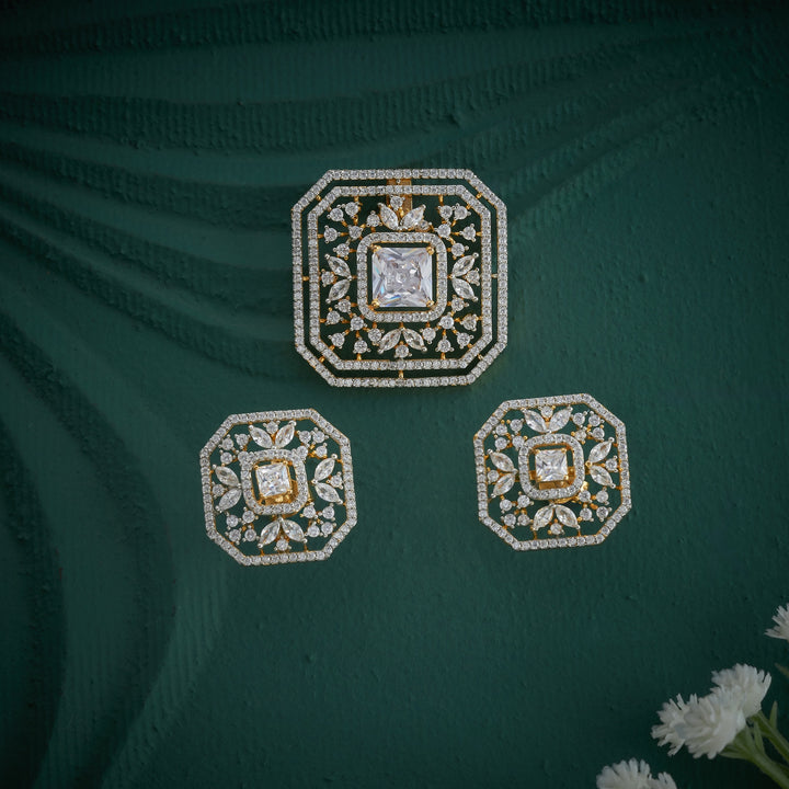 Aristia CZ Pendant Set