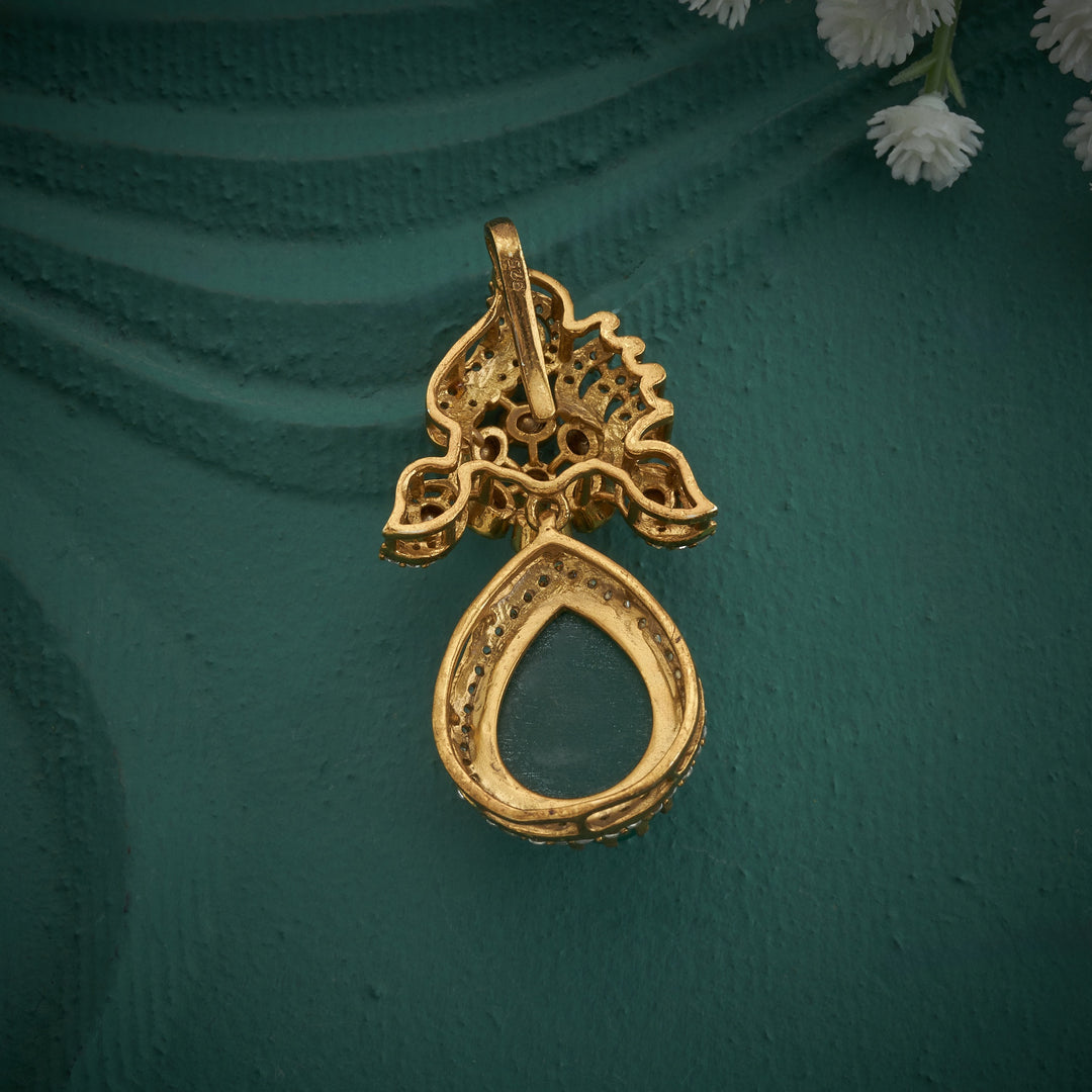 Carved Victorain Pendant