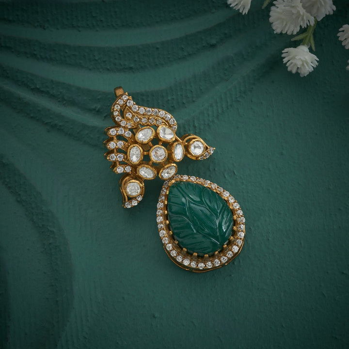 Carved Victorain Pendant