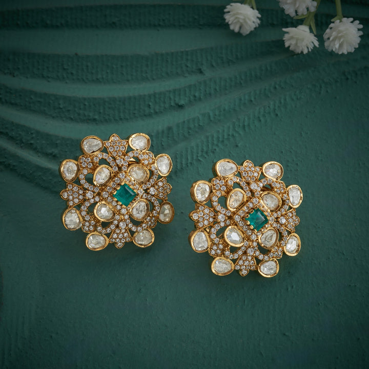 Frosted Victorian Studs