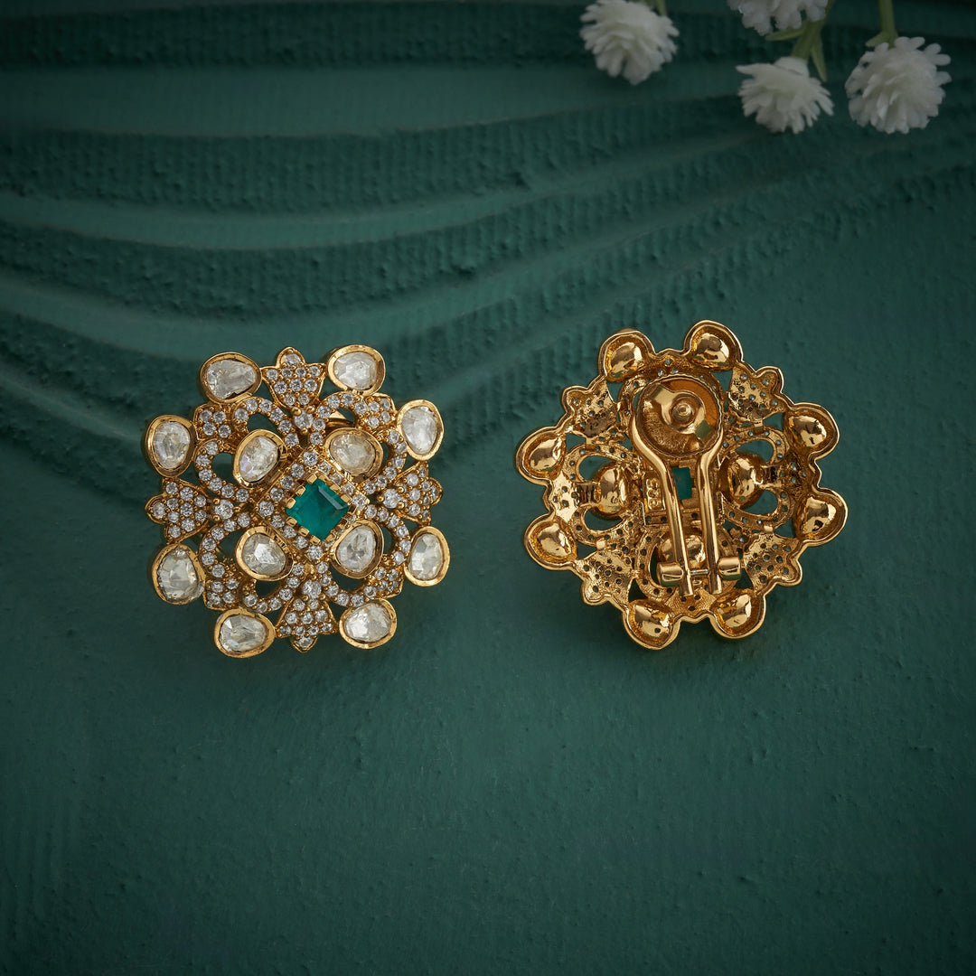 Frosted Victorian Studs