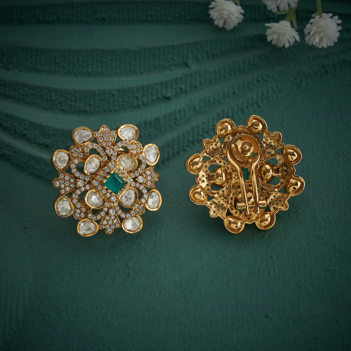 Frosted Victorian Studs