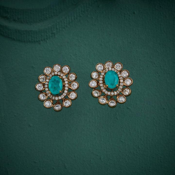 Green Victorian Studs