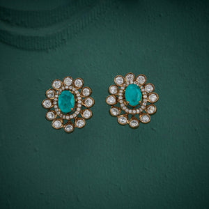 Green Victorian Studs