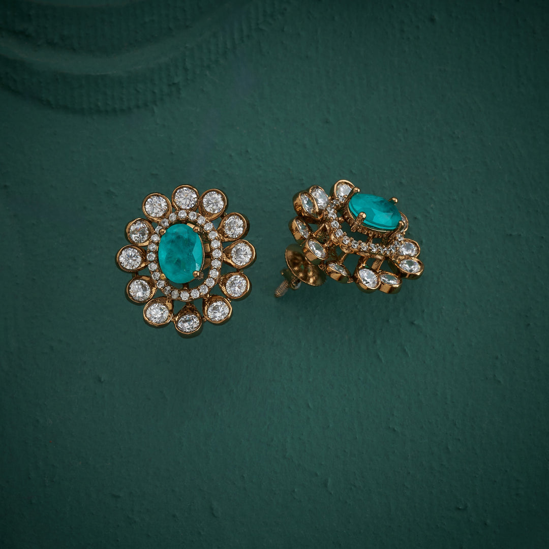 Green Victorian Studs