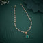 Rosé Dewdrop Gem Necklace