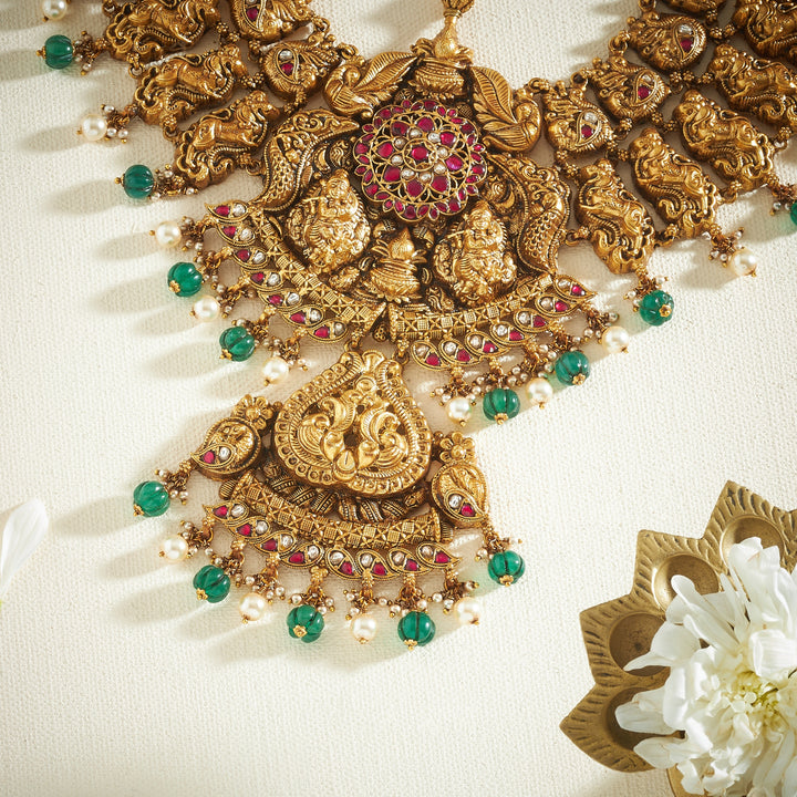 Murali Krishna Temple Necklace