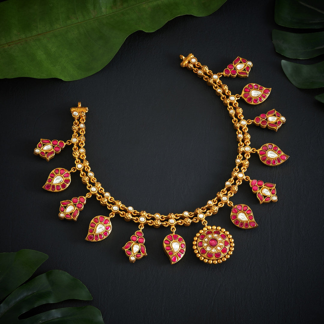 Vallari Reversible Kundan Necklace