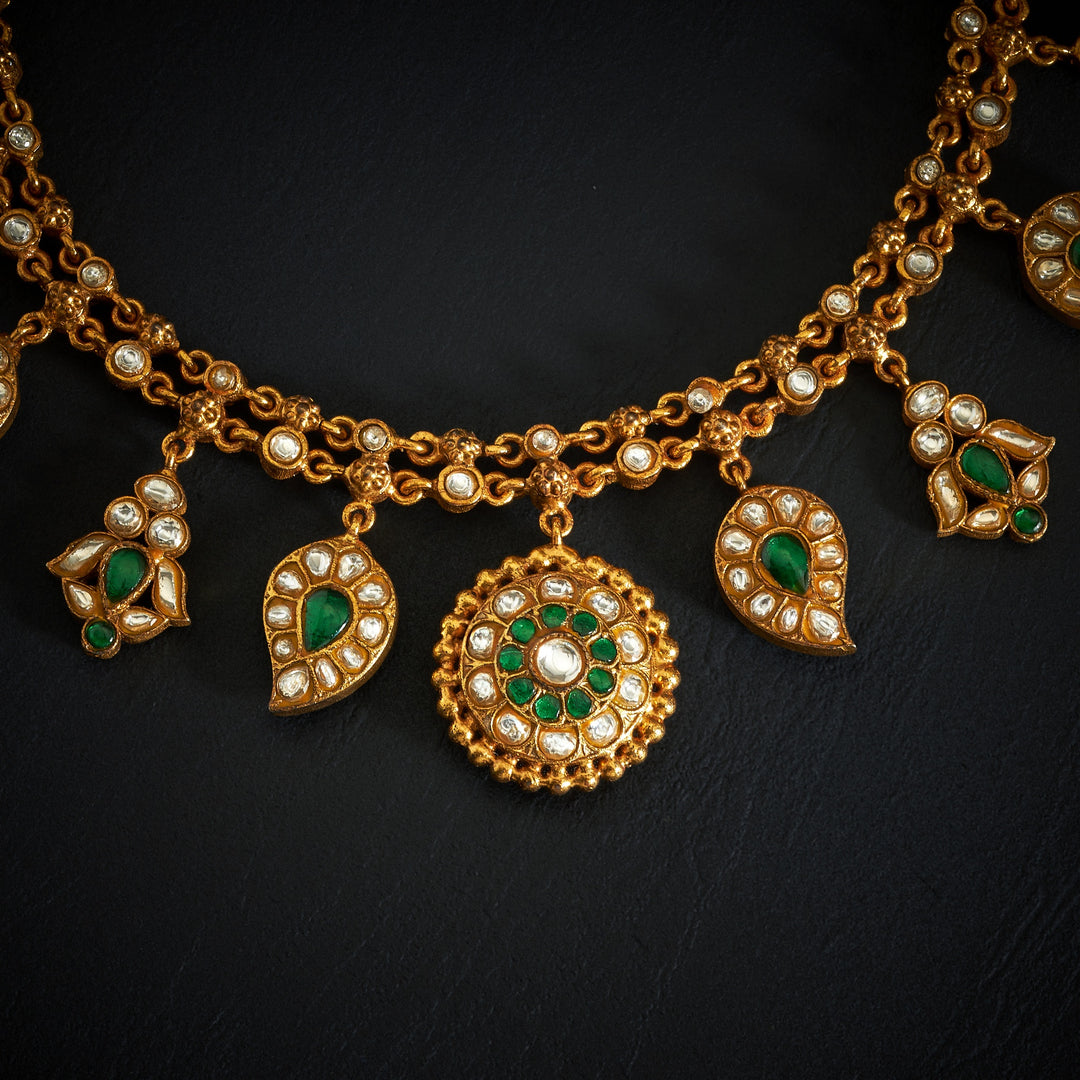 Vallari Reversible Kundan Necklace