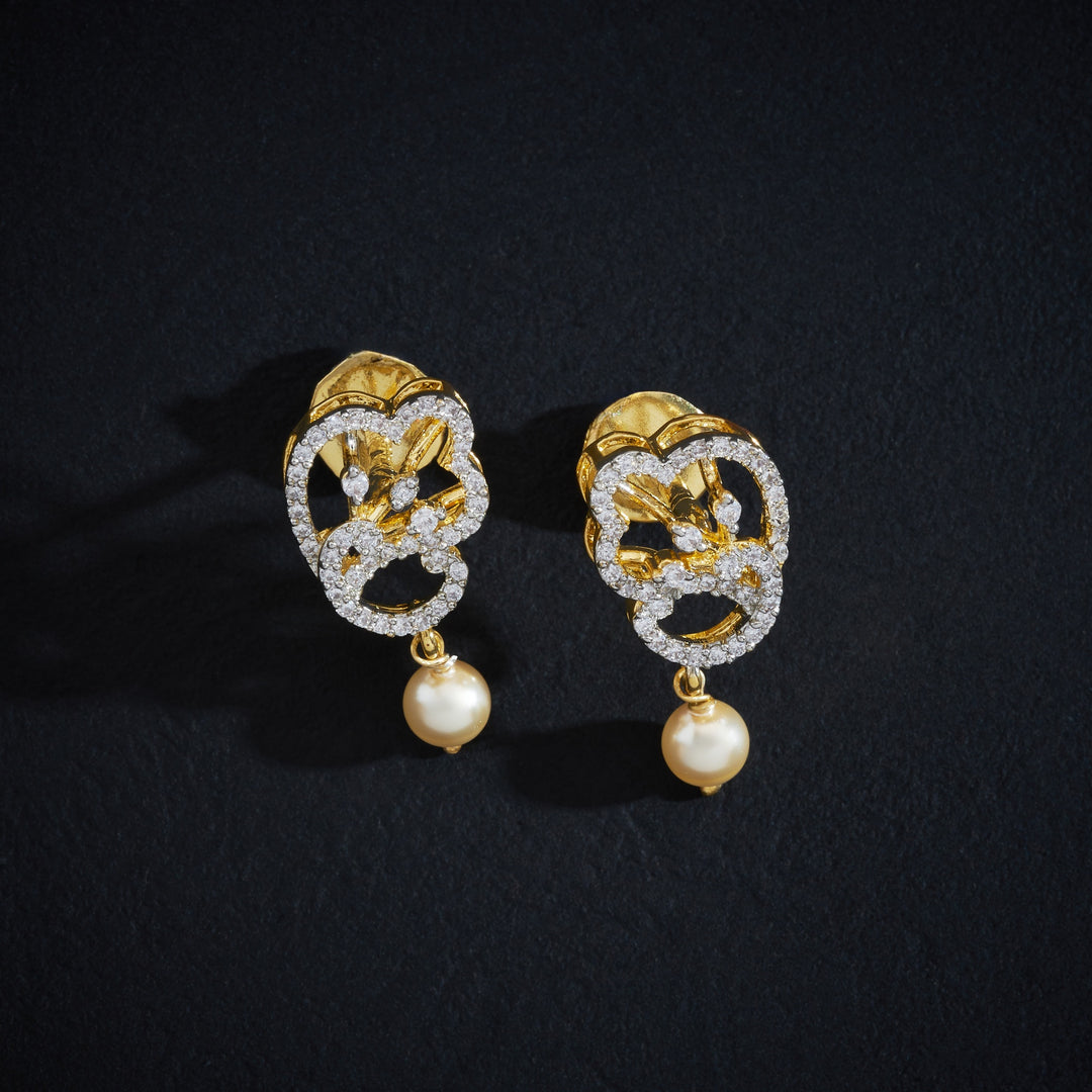 Celestine Plume CZ Necklace Set