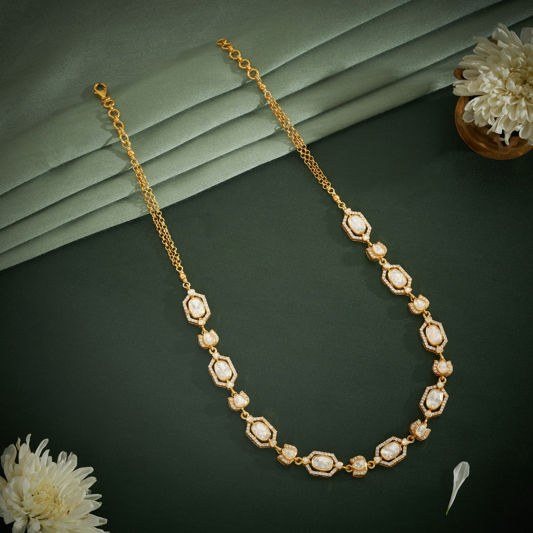 Ovaelle Moissanite Necklace