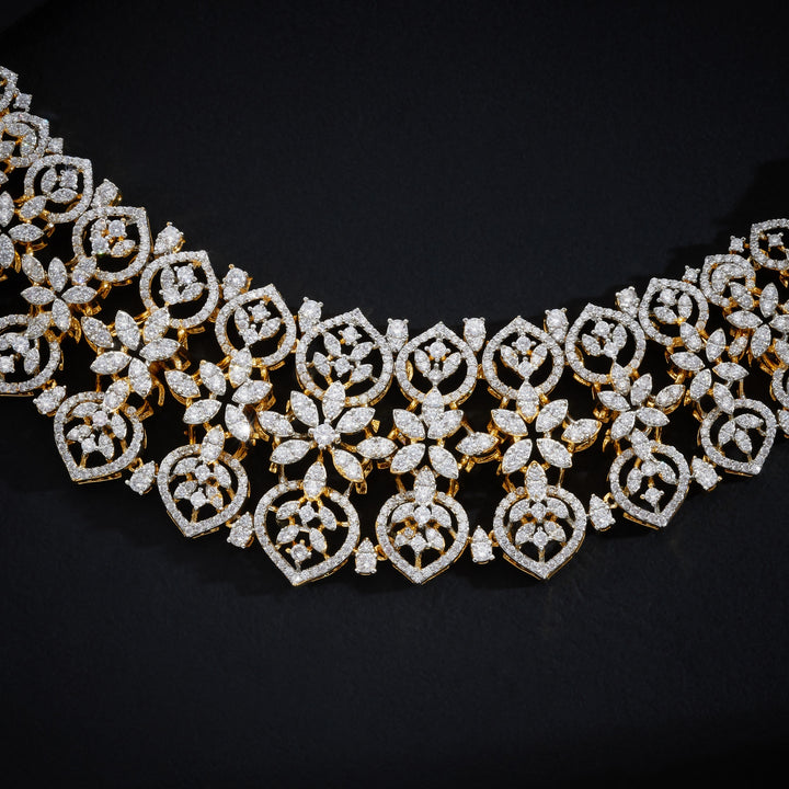 Rectoriae CZ Necklace Set