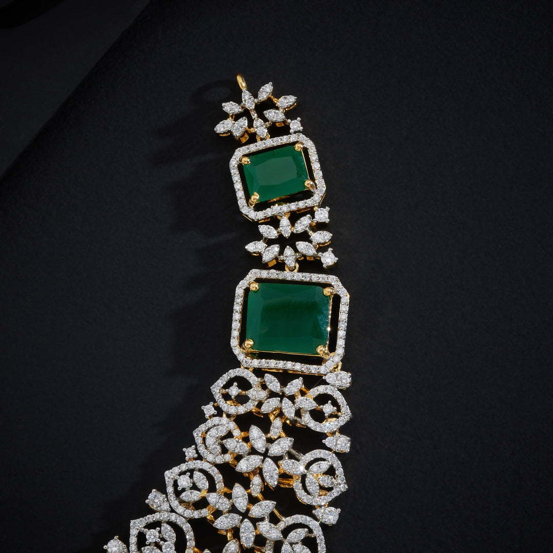 Rectoriae CZ Necklace Set
