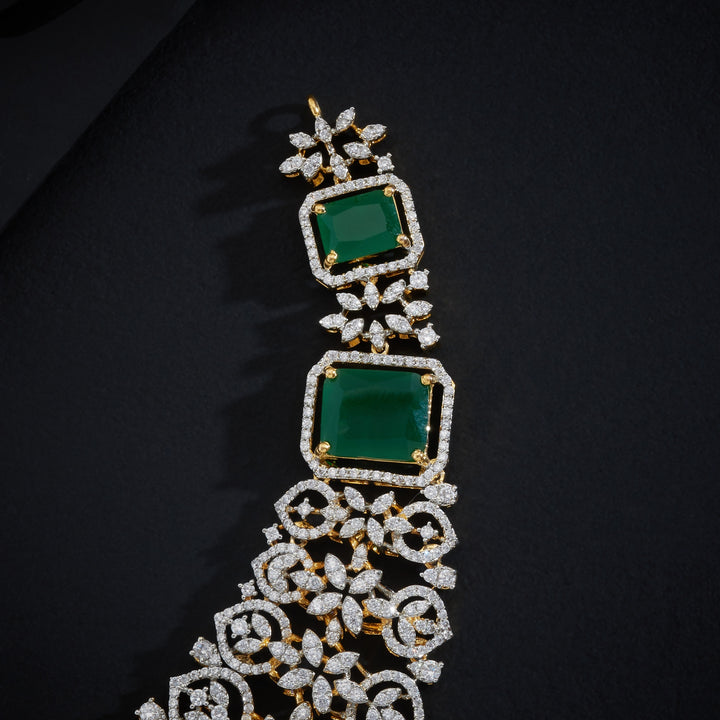 Rectoriae CZ Necklace Set