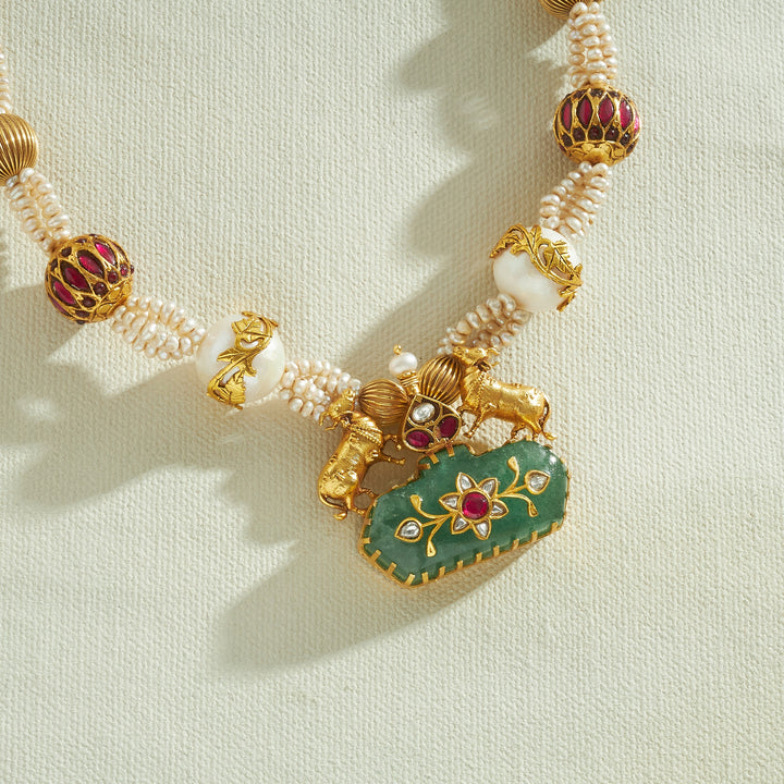 Kusumvya Antique Necklace