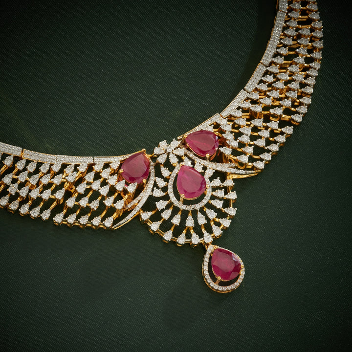 Drovalis Bloomara CZ Necklace Set
