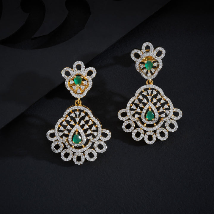 Fleur CZ Necklace Set