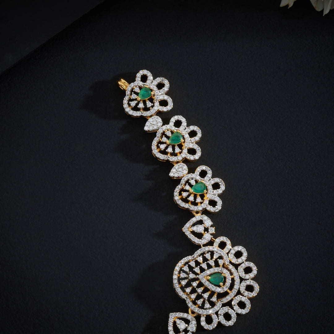 Fleur CZ Necklace Set
