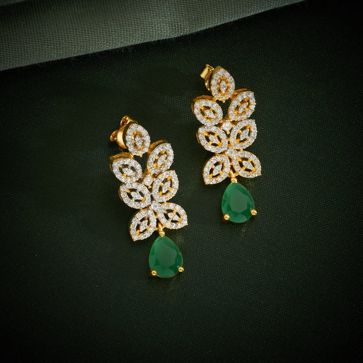 Floriva Pear CZ Necklace Set