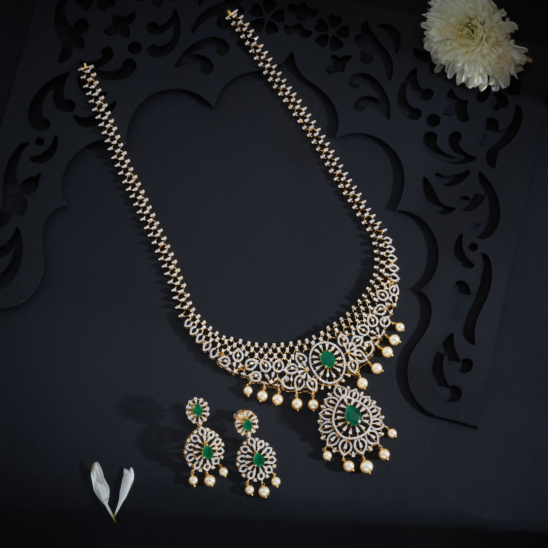 Ellinor CZ Necklace Set