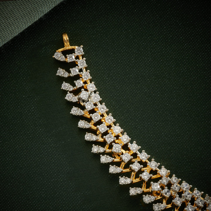 Rectiva CZ Necklace Set