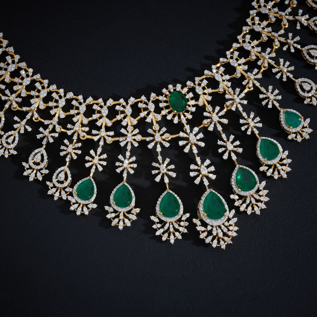 Mallikaara CZ Necklace