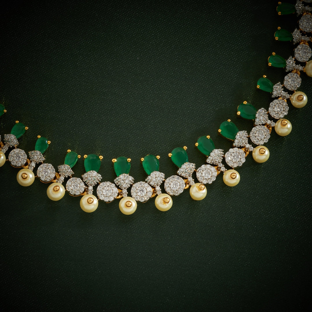 Mridulika CZ Necklace Set