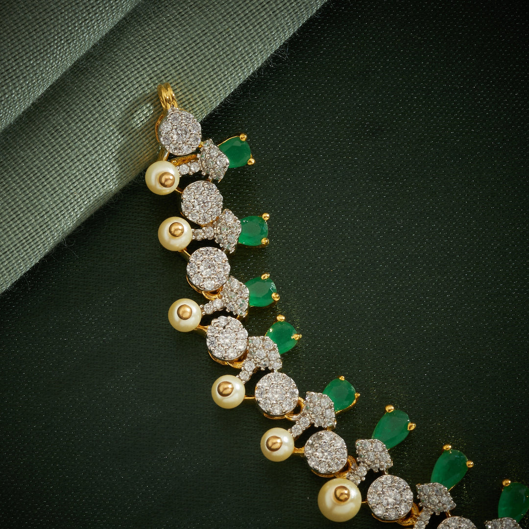 Mridulika CZ Necklace Set