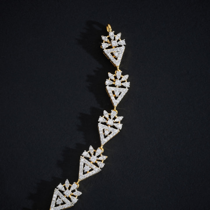 Trivon CZ Necklace Set